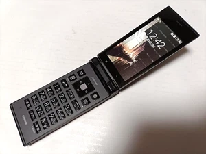 KYOCERA 501KC DIGNO KEITAI ANDROID FLIP PHONE Black UNLOCKED SIM Free - Picture 1 of 10