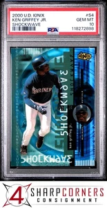 2000 UPPER DECK IONIX SHOCKWAVE #S4 KEN GRIFFEY JR. MARINERS HOF PSA 10 - Picture 1 of 2