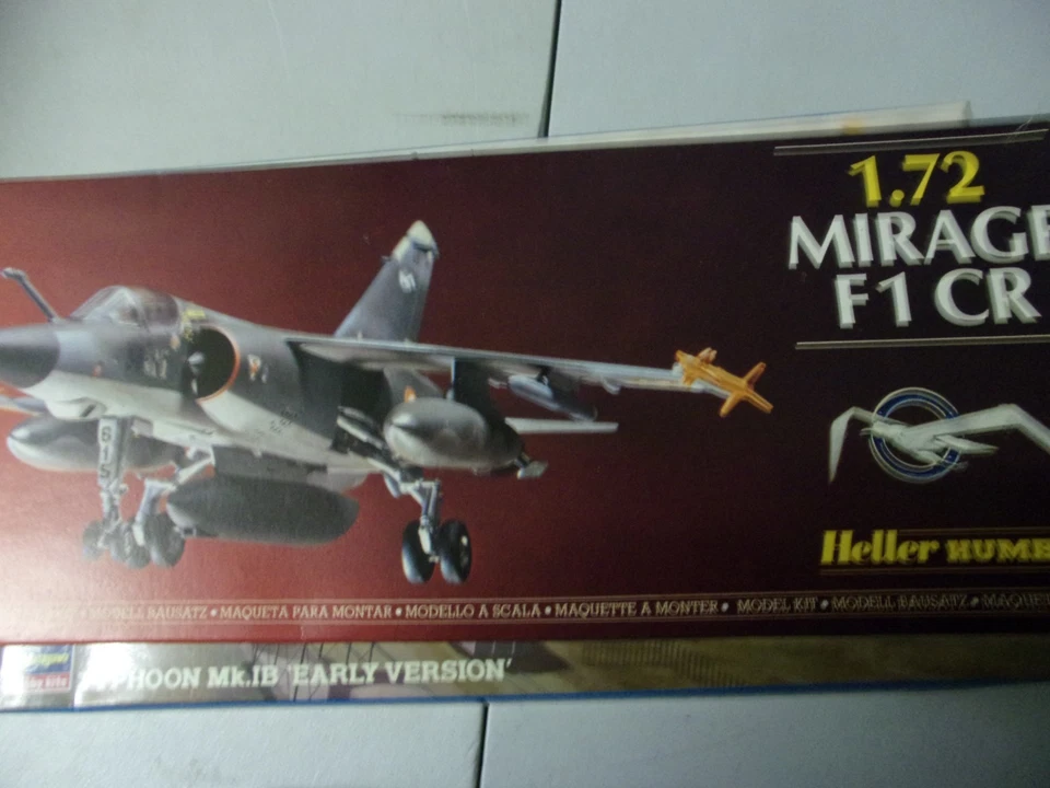 1/72     AVION  HELLER    MIRAGE F1 CR  OCC - Photo 1/1