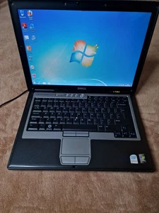 Dell Latitude D630 Laptop 14" IC2D T7300 2GHz 80Gb Hdd 1gb Ram Power On Tested - Picture 1 of 21