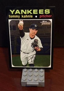 Topps Heritage 2020 cromado Tommy Kahnle #THC-537/999 casi nuevo New York Yankees - Imagen 1 de 2