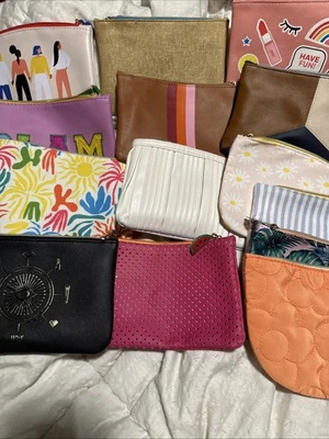 Ipsy Makeup Bags Lot Choose 3 Cosmetic Bags Travel Bag Different Patterns Styles - Image 1 of 4