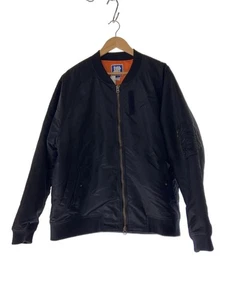 UNDEFEATED Flight Jacket, Size MA-1, XL, Nylon, Black, 40118 Used - Picture 1 of 9