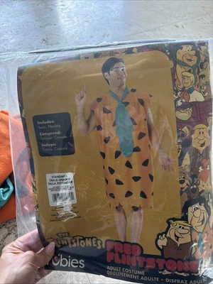 Взрослый костюм Фреда Флинстоуна - Изображение 1 из 2