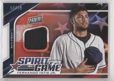 2019 Father's Day Spirit of the Game Relics /99 Fernando Tatis Jr #FT Rookie RC - Image 1 of 2