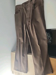 LL Bean Hose Baumwollhose Herren 38x30 Standard Fit gerades Bein braun - Bild 1 von 10