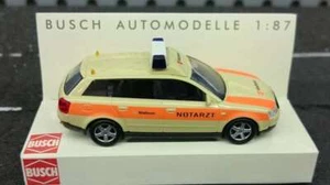 Busch H0 49262 Audi A4 Avant ""medico di emergenza"" NUOVO & IMBALLO ORIGINALE - Foto 1 di 5