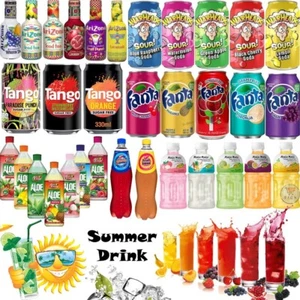 12 Mixed Summer Soft Drink Collection | Warheads,Fanta,Arizona,Tango, Just Drink - Picture 1 of 2