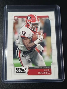 Elijah Holyfield - Score Football 2019 - Philadelphia Eagles, Georgia - RC - Bild 1 von 2