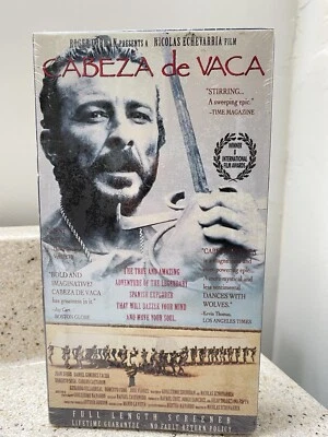Cabeza De Vaca VHS Tape, Promo Screener Copy Demo Rare HTF OOP Video - Image 1 of 4