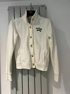 Abercrombie & Fitch Ladies Fleece cardigan Size Large - Picture 1 of 9