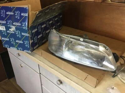 PEUGEOT 306 mk2 правый руль фары фары VALEO 6205q6 9625305180 - Изображение 1 из 4