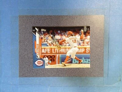 FB85) 2020 Topps Mini LUIS CASTILLO 16/25 Cincinnati Reds - Image 1 of 2