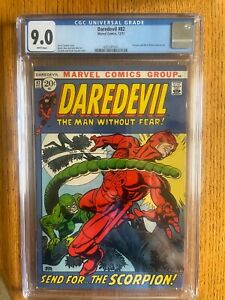 Daredevil #82 CGC 9.0 Scorpion and Black Widow appearances