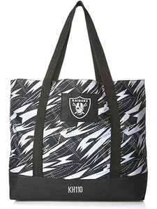 Las Vegas Raiders NFL Shatter Print Tote Bag - Picture 1 of 6