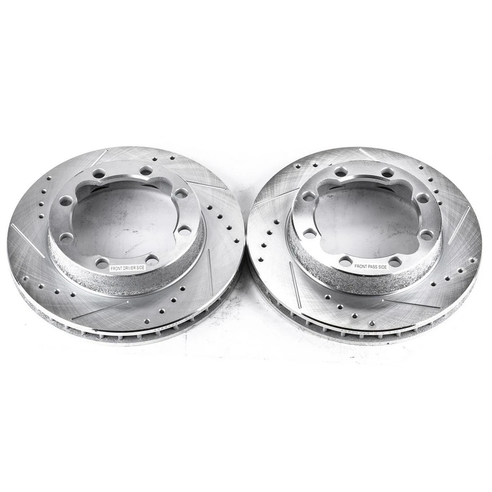 PowerStop Disc Brake Rotor Set - Fits Chevrolet K1500 Suburban 1994-1999, Chevro - Image 1 of 4