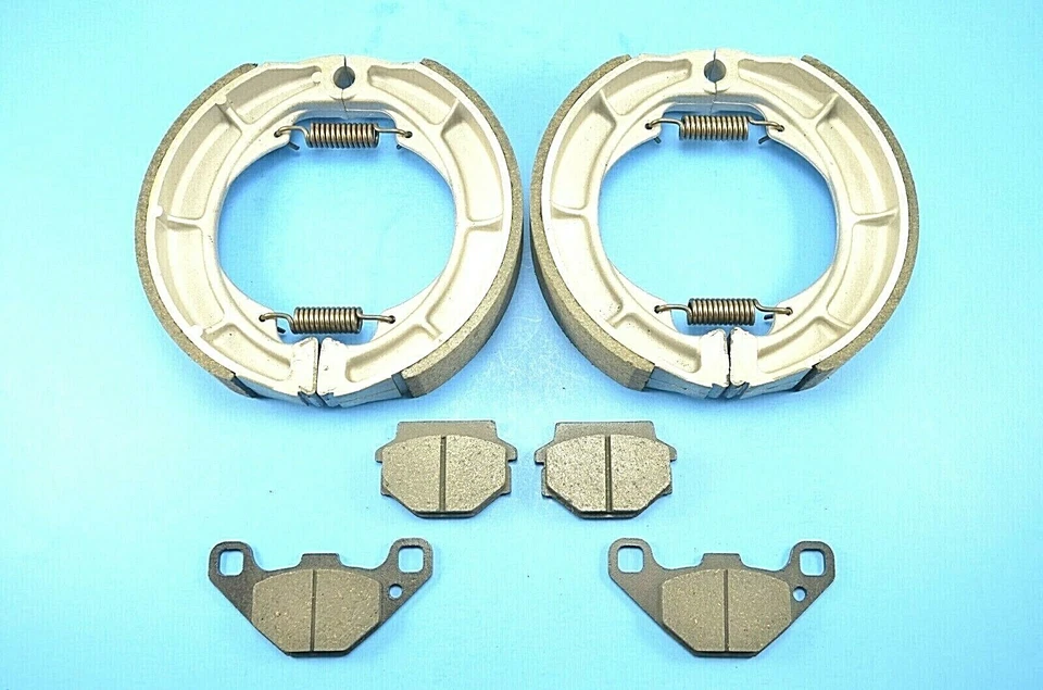 For KAWASAKI KLF 300 Bayou 300 86-04Front Brake Pads+Rear Brake Shoes - Image 1 of 1