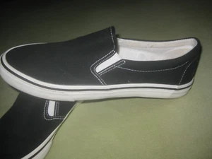 Espadrillos schwarz-weiß Damen Gr. 41 - Bild 1 von 5