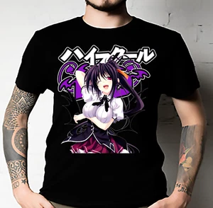 T-Shirt Akeno Himejima - High School DxD Essential Unisex alle Größen - Bild 1 von 24