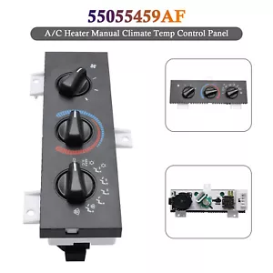 A/C Heater Manual Climate Temp Control Panel 55055459AE for Dodge Ram Van 98-03 - Picture 1 of 13