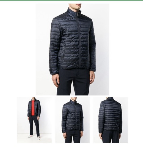 Giacca cappotto trapuntato Michael Kors nero reversibile logo taglia small prezzo consigliato 349 99