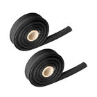 2Pcs Heat Fiberglass Shield Sleeve Adjustable Hose Heat Spark Plug Wire 10ft Hot