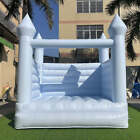 Blue 10Ft Inflatable Bounce Castle Jumping House Pvc For Party Birthday Event