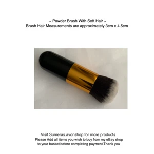 Soft Loose Face Powder/Bronzer/Blush Brush Large Handle~ Make-Up Cosmetics brush - Picture 1 of 5