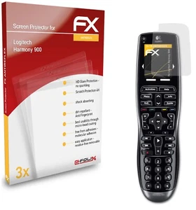atFoliX 3x Film Protection d'écran pour Logitech Harmony 900 mat&antichoc - Photo 1/9