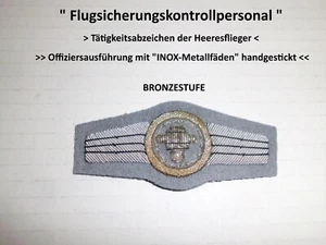 " Flugsicherungspersonal " BW/Heeresflieger Offizier - Bronze - Bild 1 von 1