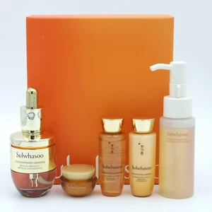 Sulwhasoo Concentrated Ginseng Rescue Ampoule Set 5 Items Resilience K-Beauty