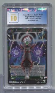 2021 Dragon Ball Super Fused Zamasu Deity's Wrath Foil DB1-057 CGC 10 112023MLCD - Picture 1 of 2