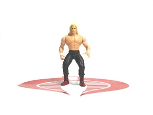 WCW NWO Steel Slammers Actionfigur LEX LUGAR 3" groß Die-Cast Toy Biz 1998 - Bild 1 von 2