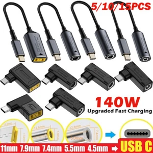5-15x 140W Laptop wall Charger Converter USB Type C Power Charging Cable Adapter - Picture 1 of 29