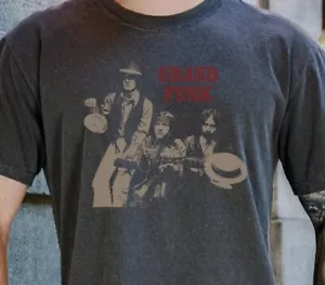 Maglietta Grand Funk Railroad American Rock Band Album sui colori comfort 1717 - Foto 1 di 6