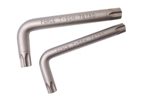 Top Quality S2 Steel L Torx Tamperproof Torque Star Key Wrench Option:T6H-T60H - Bild 1 von 7