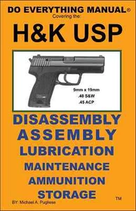 H&K USP Pistol Do Everything Manual Maintenance Disassembly HK USP Care Book NEW - Picture 1 of 2