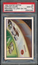 1962 Mister Softee #4 Captain Chapel Prepares To Land On The.. PSA 10