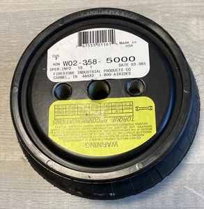 FIRESTONE W02-3589-5000 AIR SPRING VIBRATION ISOLATOR AIR BAG (NEW) - Picture 1 of 6