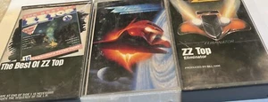 ZZ TOP Cassette Tape Lot Of 3 Greatest Hits Afterburner Eliminator Tested - Picture 1 of 5