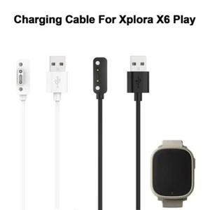 1M USB Charging Cable Fast Charging Watch Power Charge Wire for Xplora X6 Play - Photo 1 sur 10