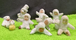 Miniatur Schnee Baby deutsche Figuren Lot Eisbär 1,5 Zoll - Bild 1 von 10