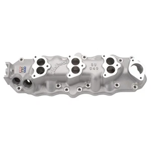 Edelbrock 1109 Triple Deuce Intake Manifold 1949-53 Ford Flathead Satin Finish - Bild 1 von 3