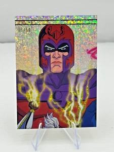 2025 Topps Finest Marvel X-Men '97 Magneto DA NANA NA Mini Diamonds 45/50 1:900 - Picture 1 of 2