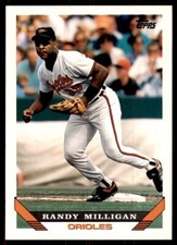 1993 Topps Randy Milligan Baseball Cards #678