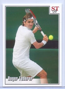 ROGER FEDERER "2008 WIMBLEDON VERSUS NADAL" SPOTLIGHT TRIBUTE TENNIS CARD! - Picture 1 of 1