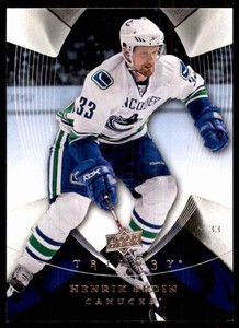 2008-09 Upper Deck Trilogy Henrik Sedin #28