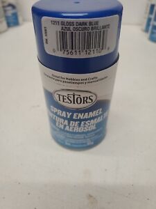 Testor Corp. Spray 3oz Dark Blue  Plastics Paint Enamels Azul
