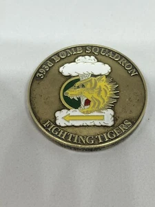 393RD BOMB SQUADRON TIGER B-2 HIROSHIMA SQ FIGHTING TIGERS USAF CHALLENGE COIN - Bild 1 von 2