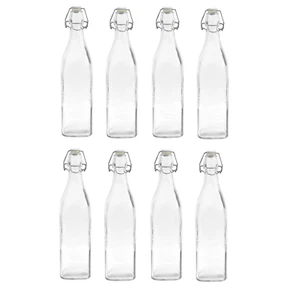 Bügelflaschen 1000ml klein leer Einmach Flaschen für Likör Saft Öl zum Befüllen - Bild 1 von 12